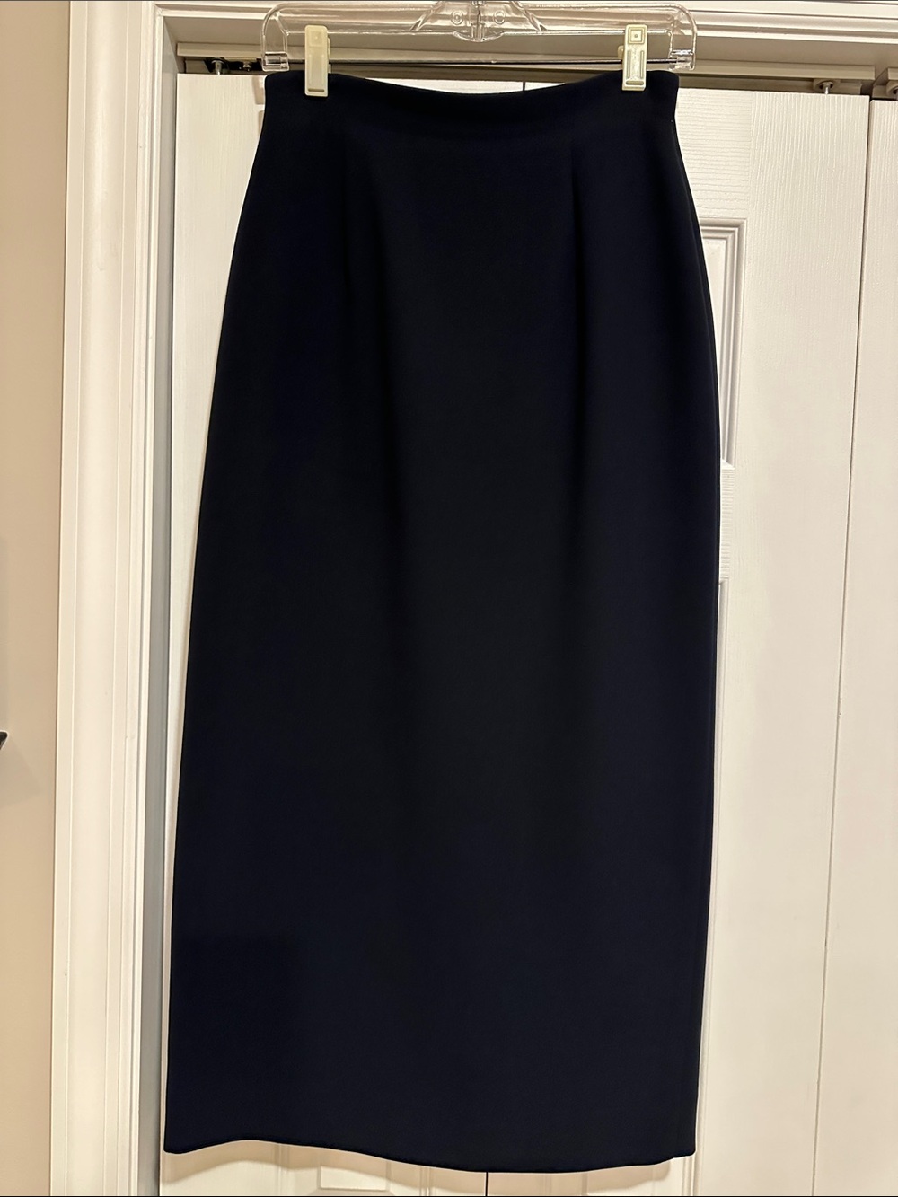 Jones New York Classic Navy Blue Women's Pencil Skirt